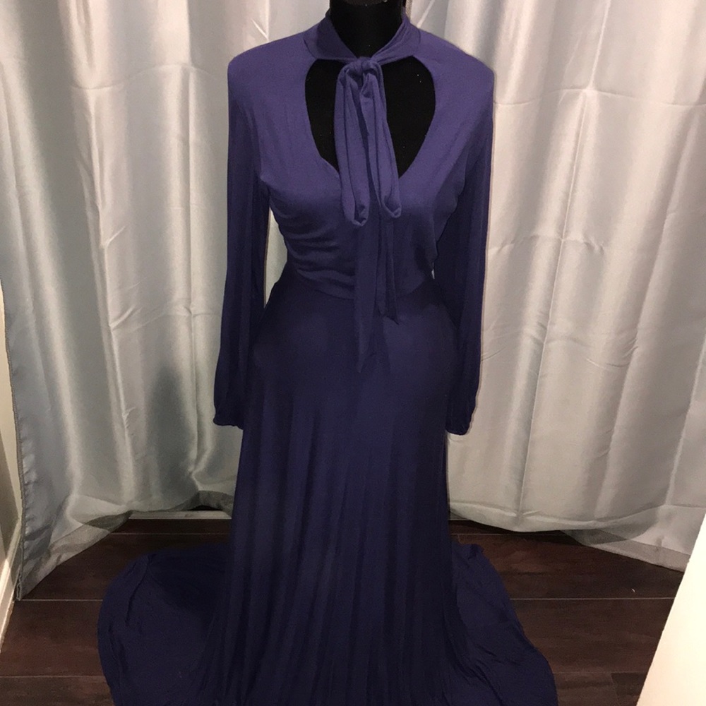 Navy Blue maxi dress